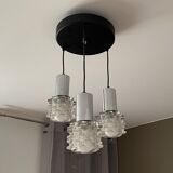 Suspension cascade raak. 3 steel and glass tubes. 1970