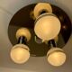 Lampe murale ou plafonnier pour salle de bain par Bath, années 1970