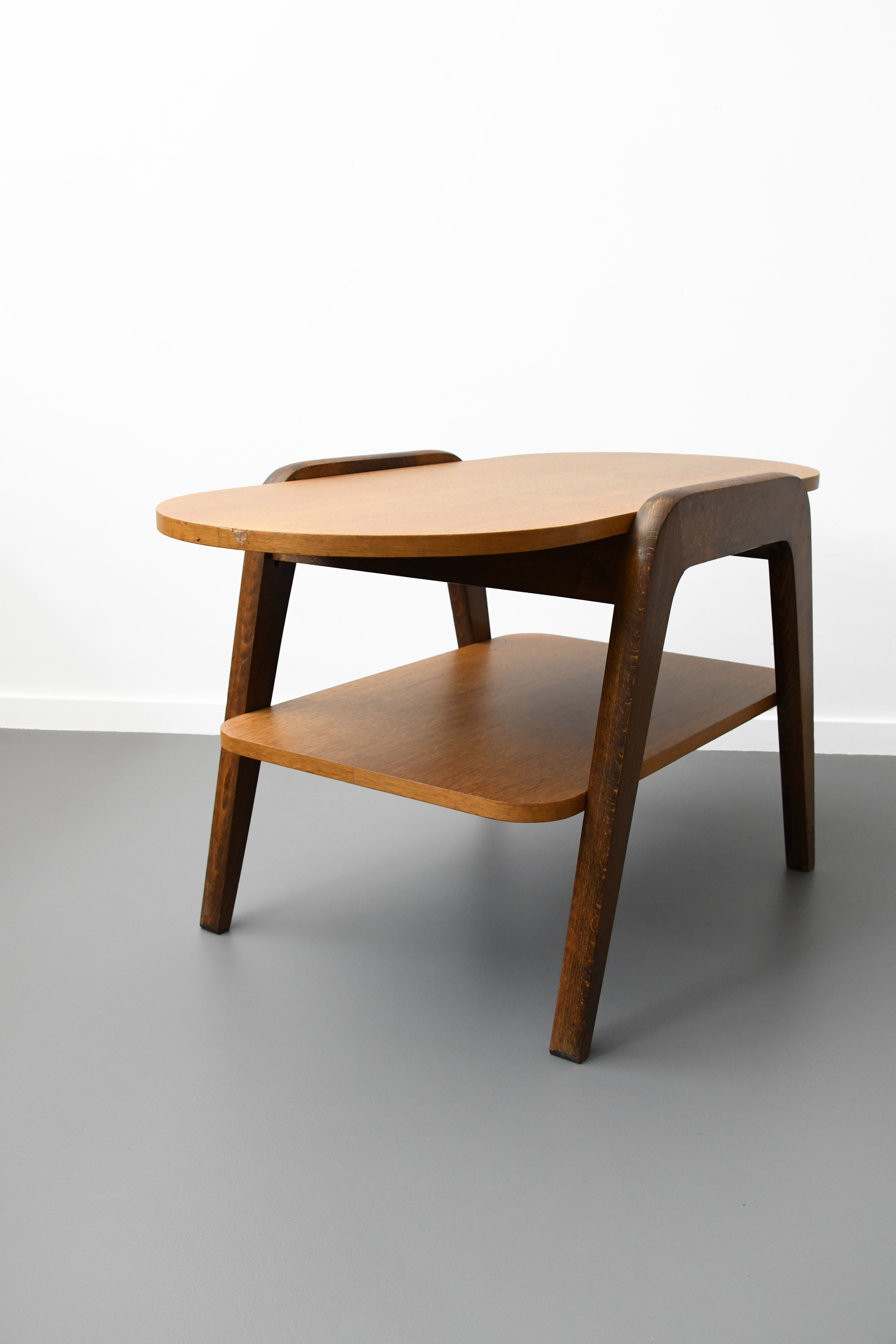 Vintage wood coffee table