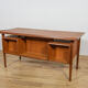 Mid-century freestanding teak desk by Peter Løvig Nielsen for Loviq, 1960s
