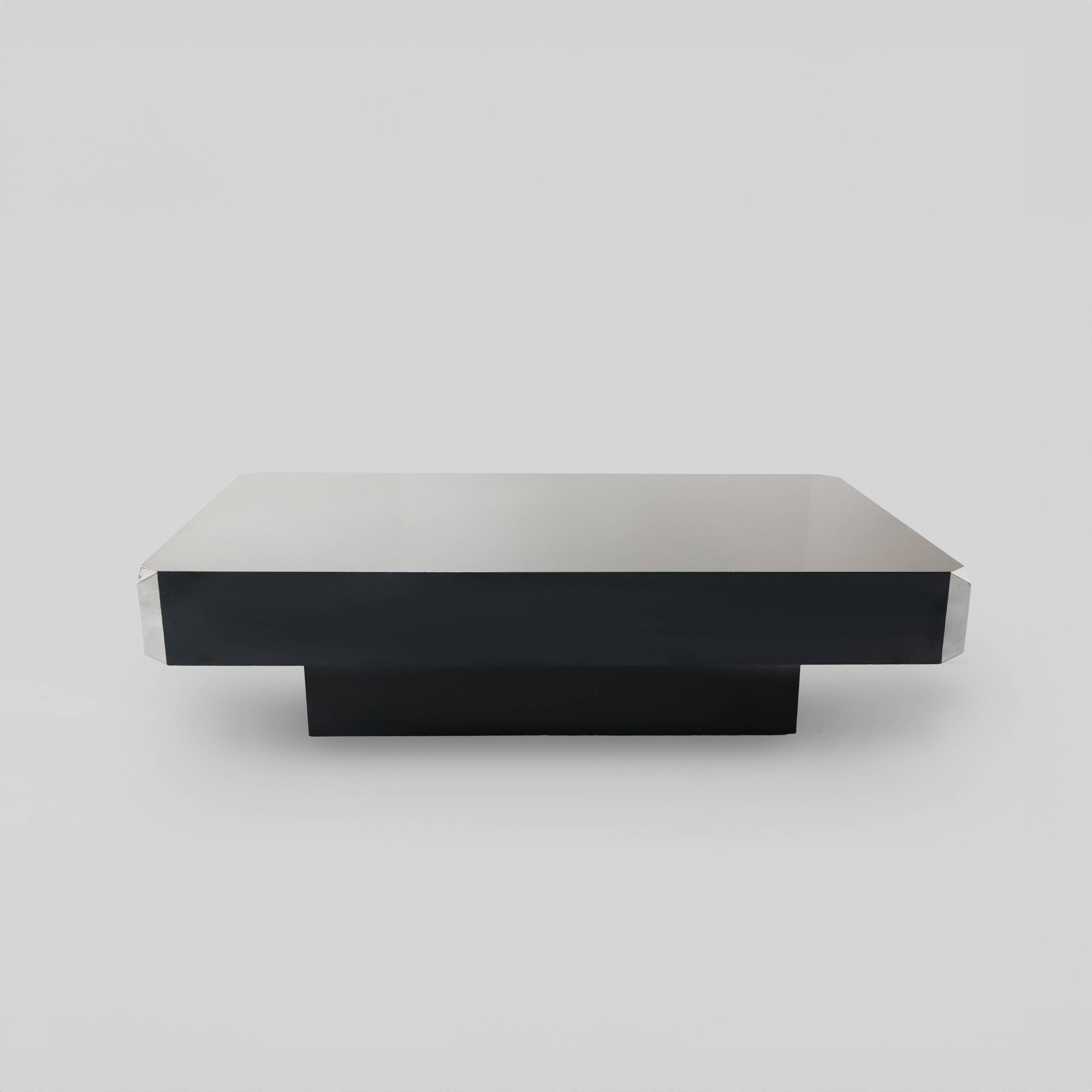 Table basse vintage willy rizzo
