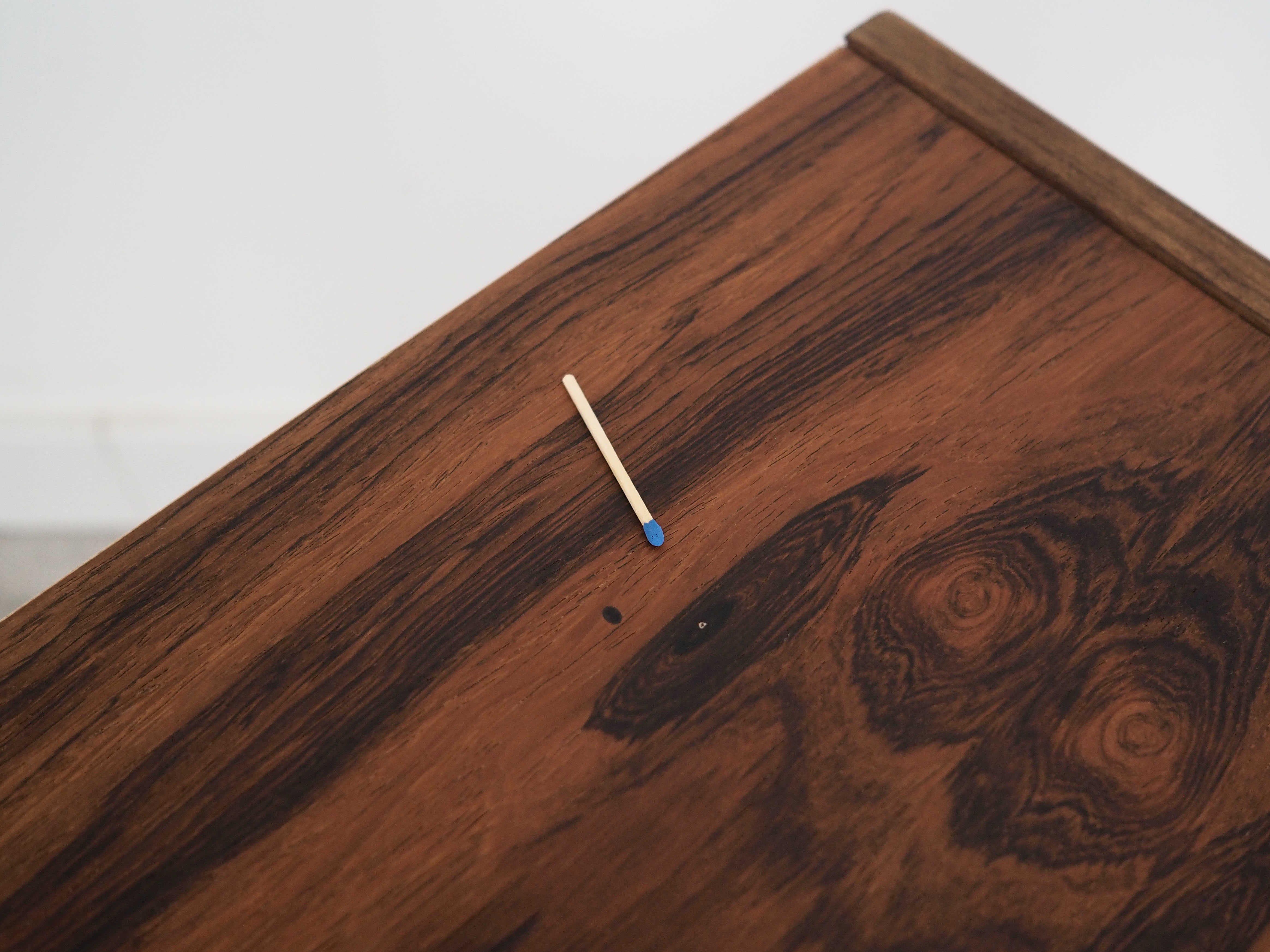 Commode en palissandre, design danois, années 1970, fabriqué au Danemark