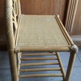 Rattan bedside table or end table