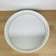 Space age mirror with white frame from the 1970s.