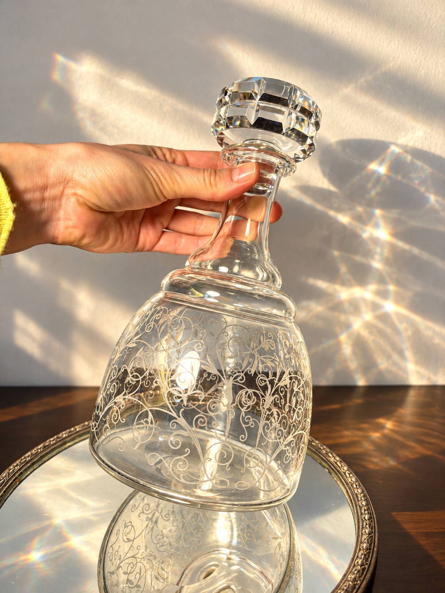 Carafe Baccarat Michel Ange avant 1936