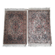 Paire de tapis d'orient faits main  98x65cm