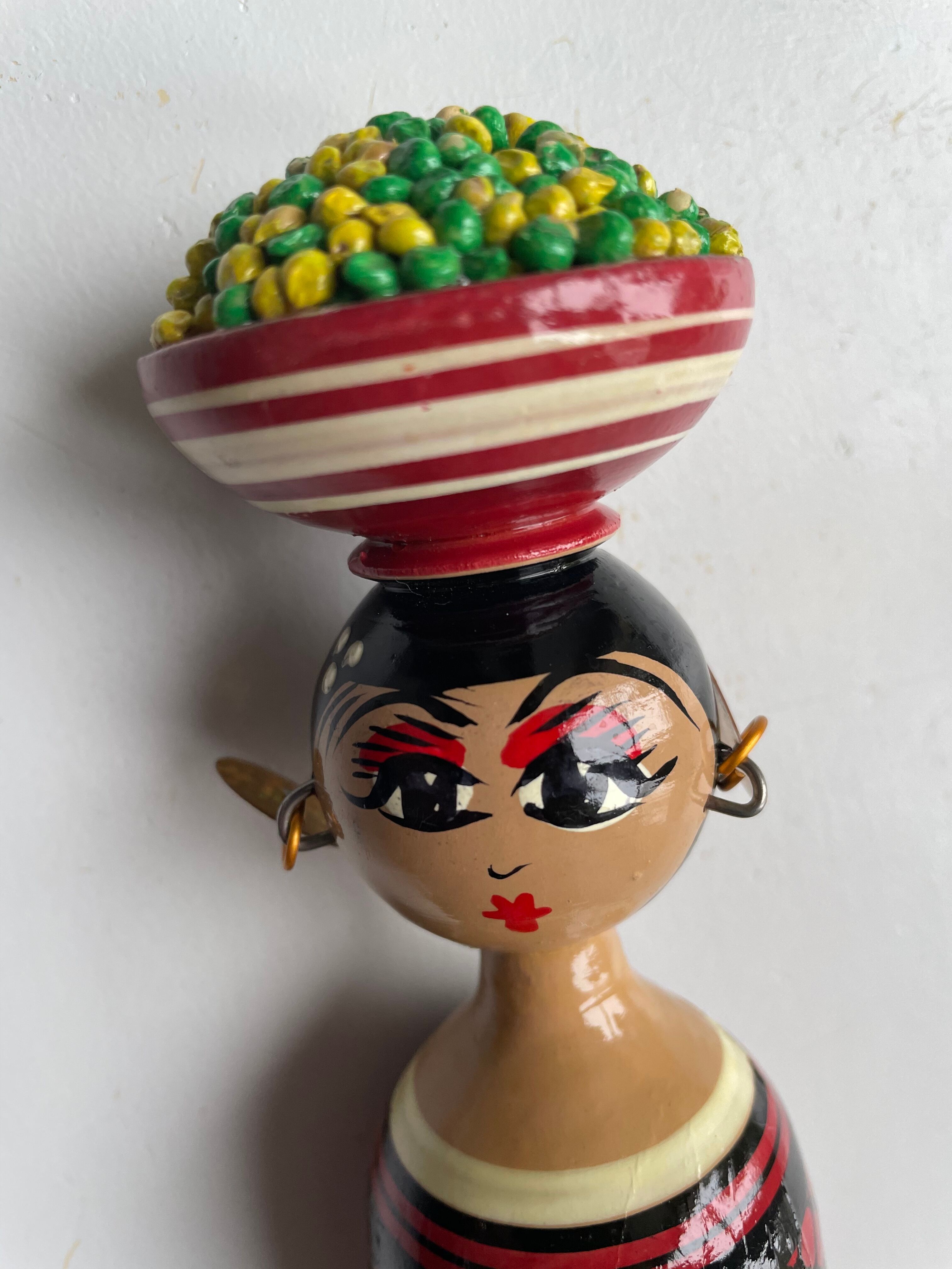 Vintage Moroccan doll duo