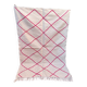 Tapis berbère en laine fait main – Kilim marocain bohème coloré