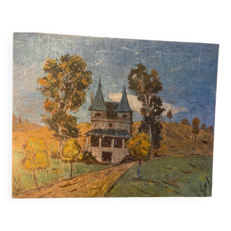 Painting on canvas