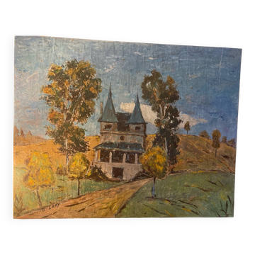 Painting on canvas