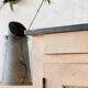 Parisian buffet in raw wood "peach"