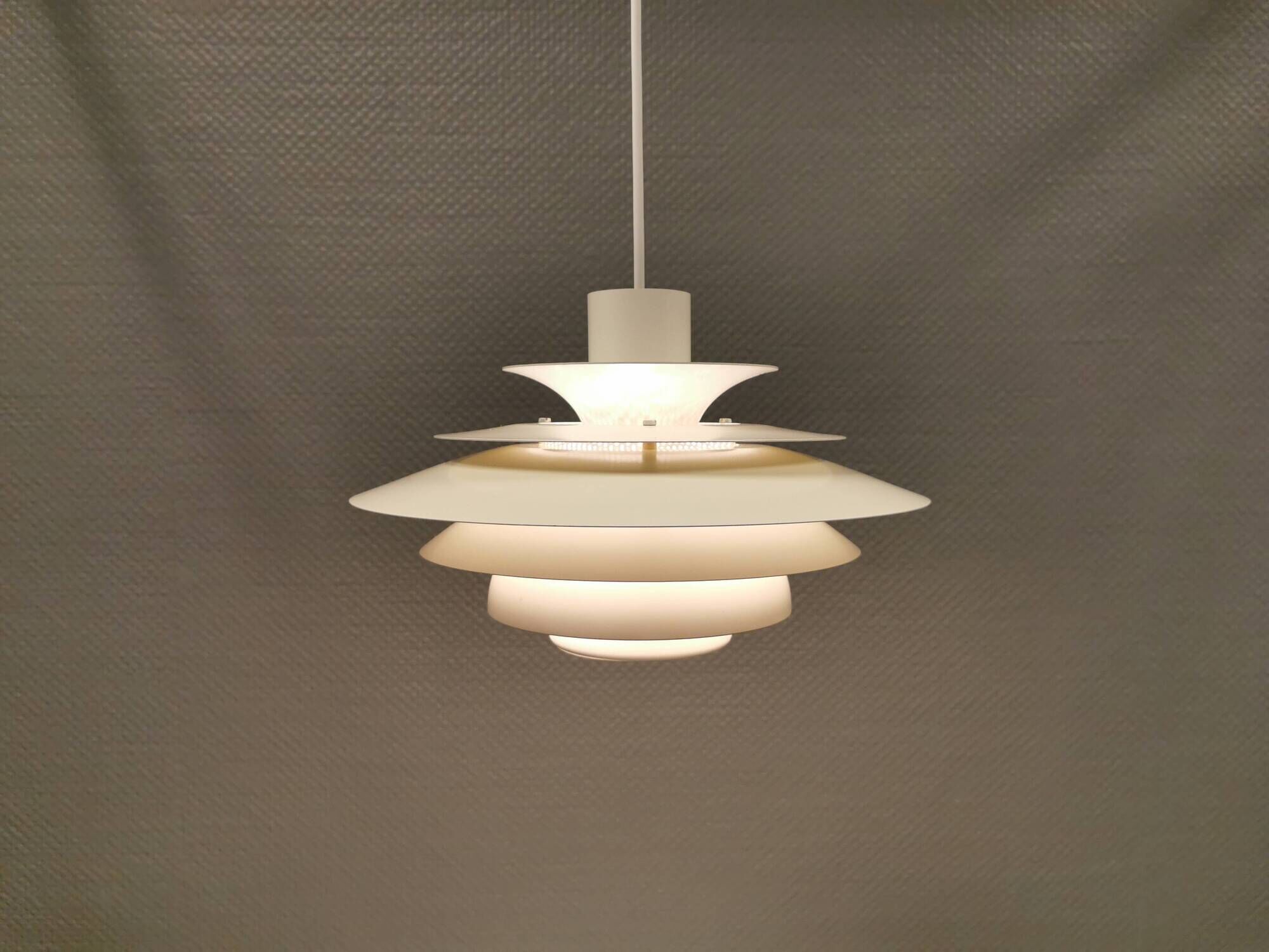 Danish designed hanging lamp, produced by JEKA (closed in the 1990s) model Verona.