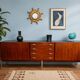 Vintage rosewood sideboard 250 cm long