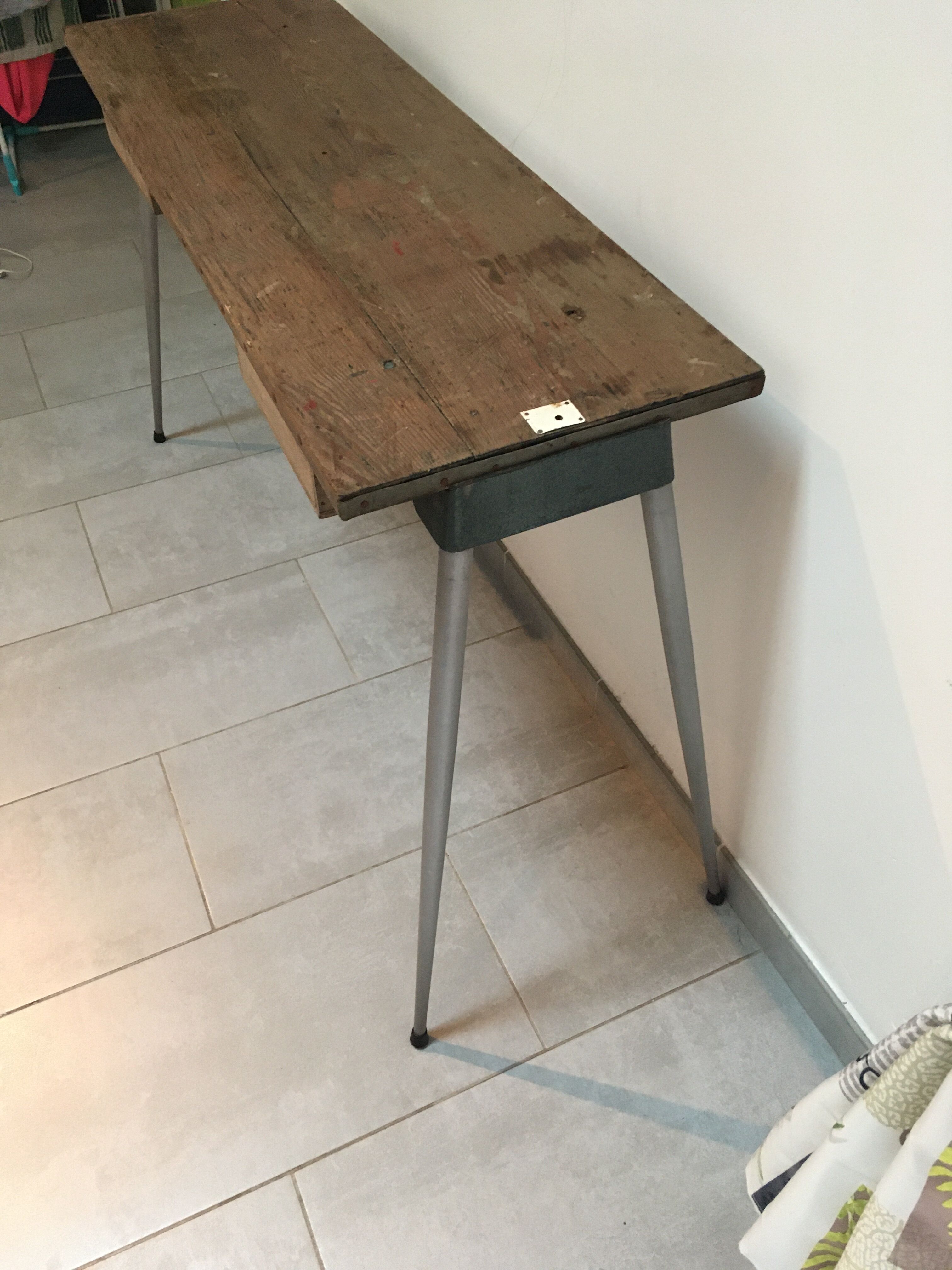 School desk double feet aluminum compass compass