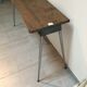 Pupitre écolier double pieds compas aluminium