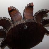 Vintage sunflower mirror 36cm