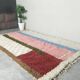 Traditional handmade pure wool Berber rug 2/3 m