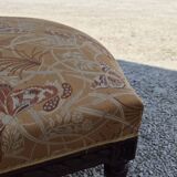 Chaise longue decorated with butterflies in Louis XVI style from the Napoleon III period