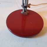 Vintage Iron Metal Chrome Lamp