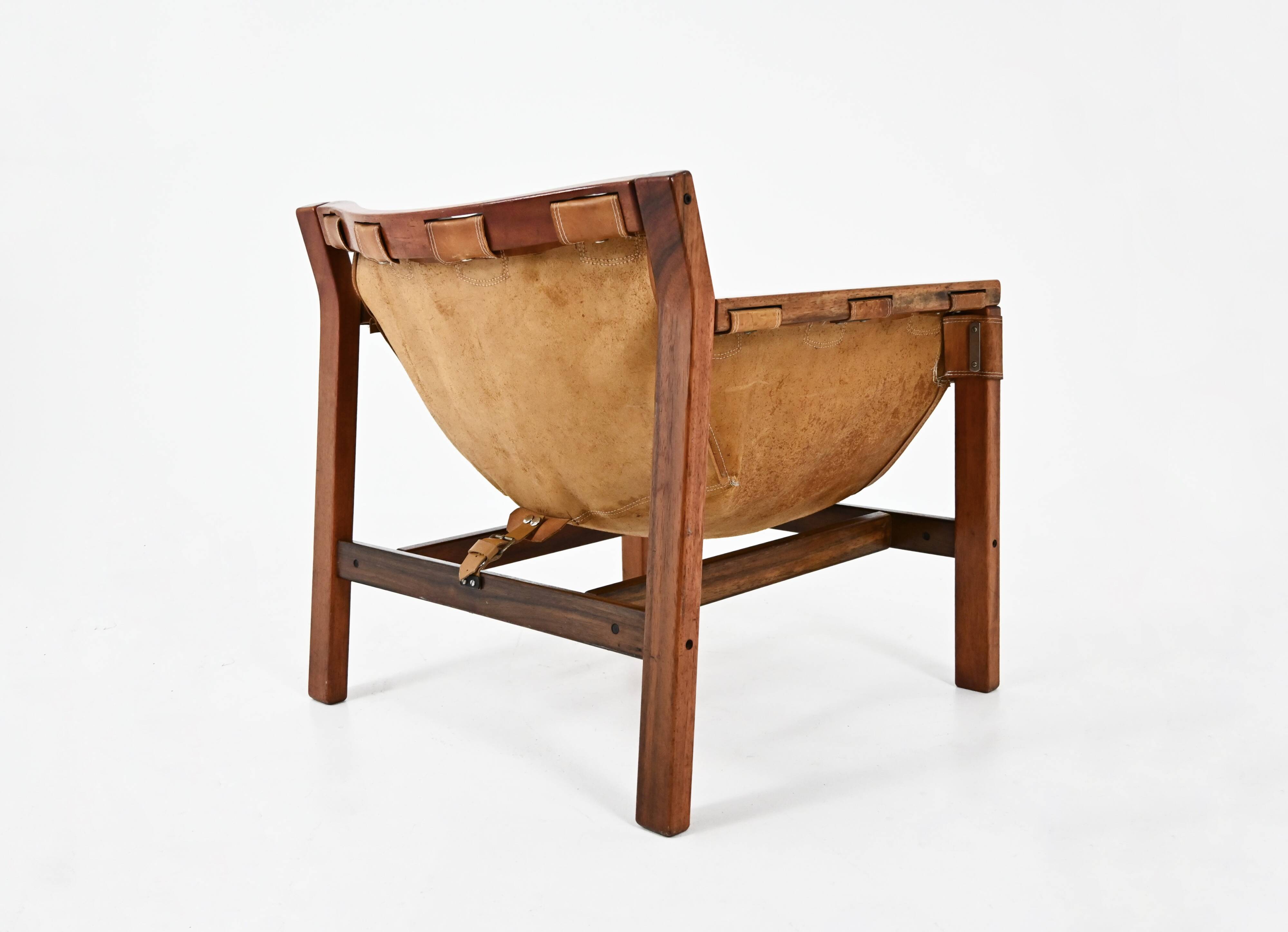 Set of 2 Safari Armchairs by Carlo Hauner for Forma, 1970s