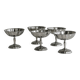 5 coupelles en inox