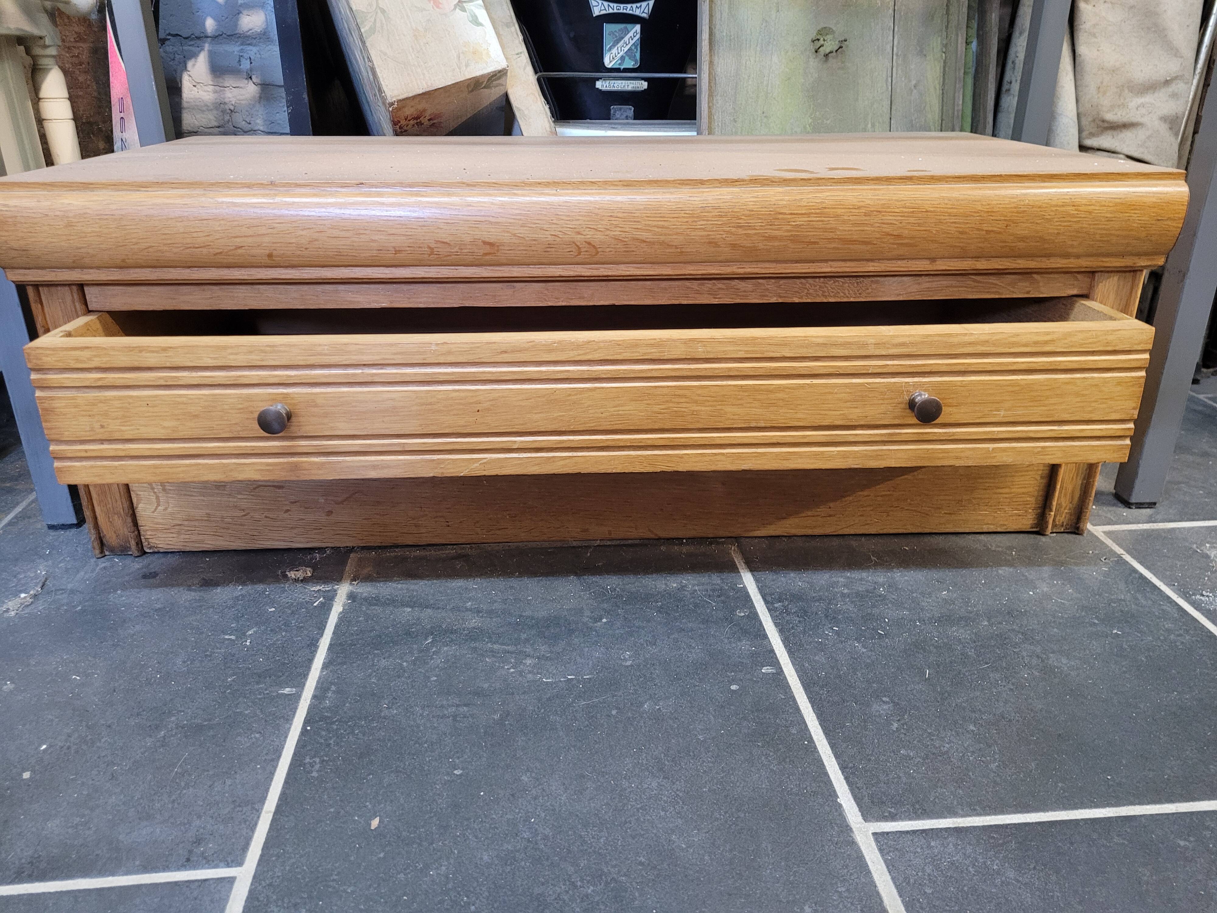 Oak drawer cabinet