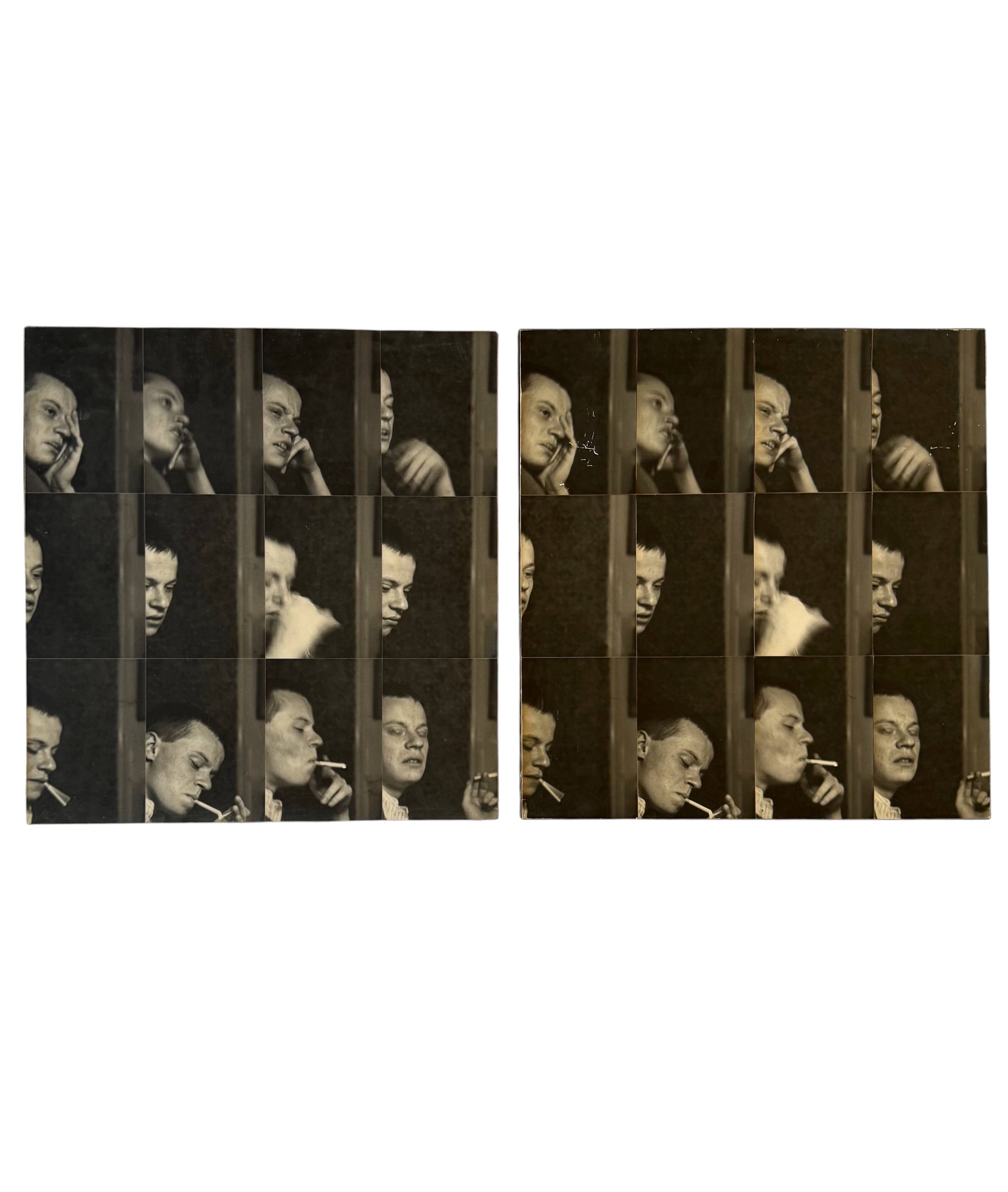 Gerry Hunt (1927 - 2023), 'William' set of  2 photo on wood, UK 1979