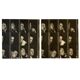 Gerry Hunt (1927 - 2023), 'William' set of  2 photo on wood, UK 1979