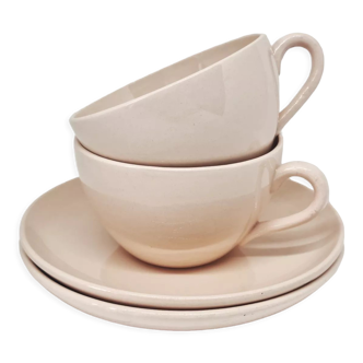 Lot de 2 tasses Digoin