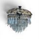 Chandelier / ceiling light in crystal Saint-Louis – signed