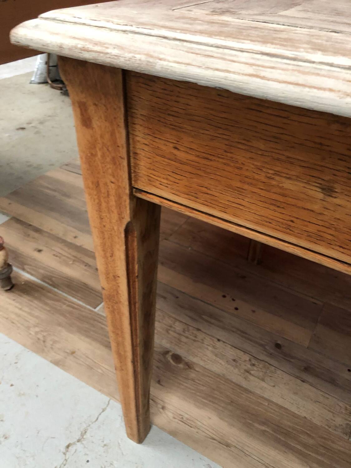 Ancienne table en chêne