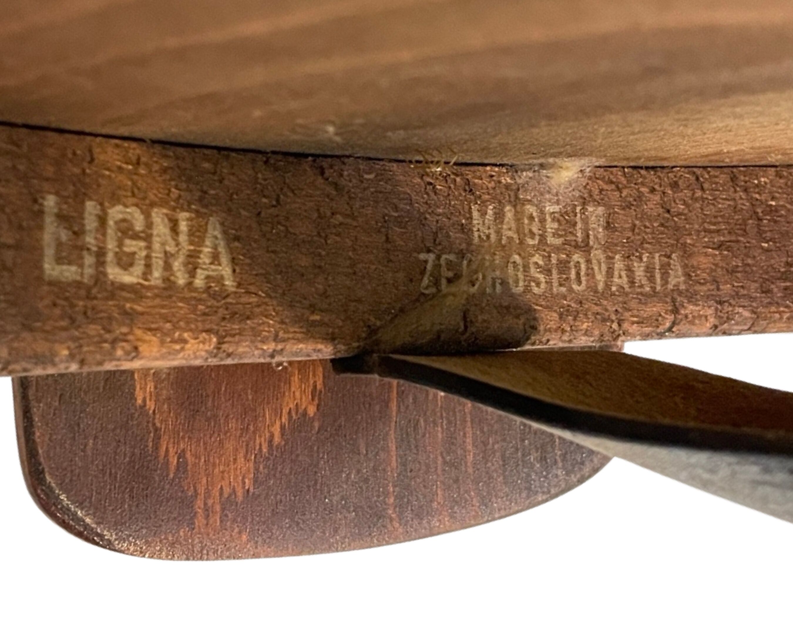 Desk chair Ligna Thonet 60's design