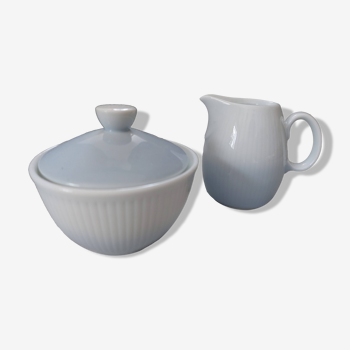 KONCIS IKEA VINTAGE Milk Pot & Sugar Bowl Set