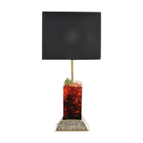 Fractal resin lamp by Henri Fernandez