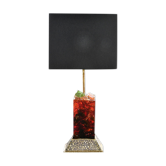Fractal resin lamp by Henri Fernandez