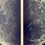 Photographic plate on the moon from 1928