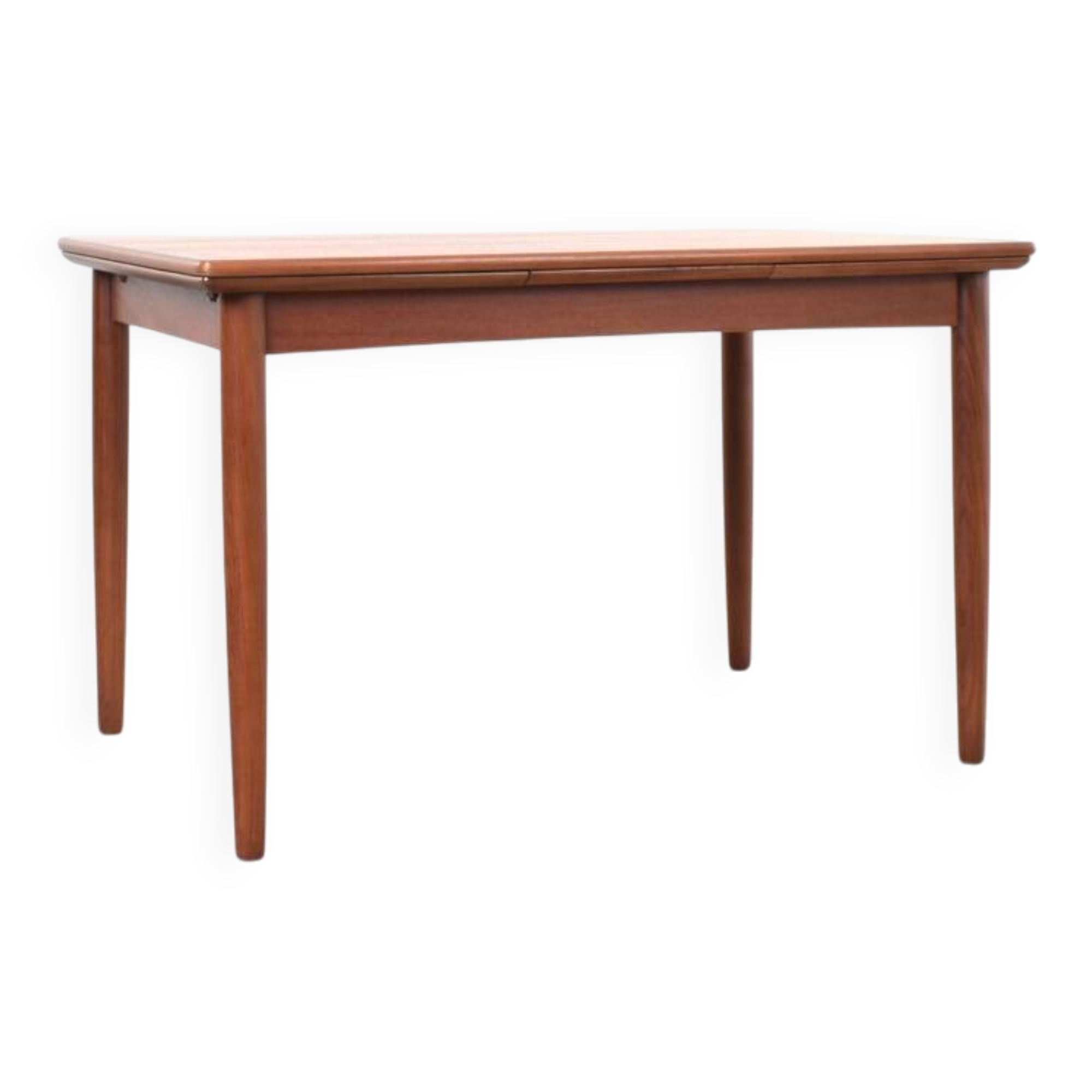 Mid-Century Danish Teak Extendable Dining Table, 1960s.
