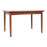 Table à manger extensible en teck danois des années 1960.