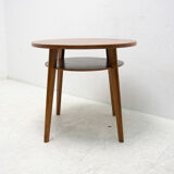 Fully restored oak coffee table, Czechoslovakia, 1960´s