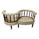 Napoleon III style conversation or confidant bench