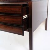 Desk made In Rosewood By Omann Jun. Møbelfabrik From 1960s