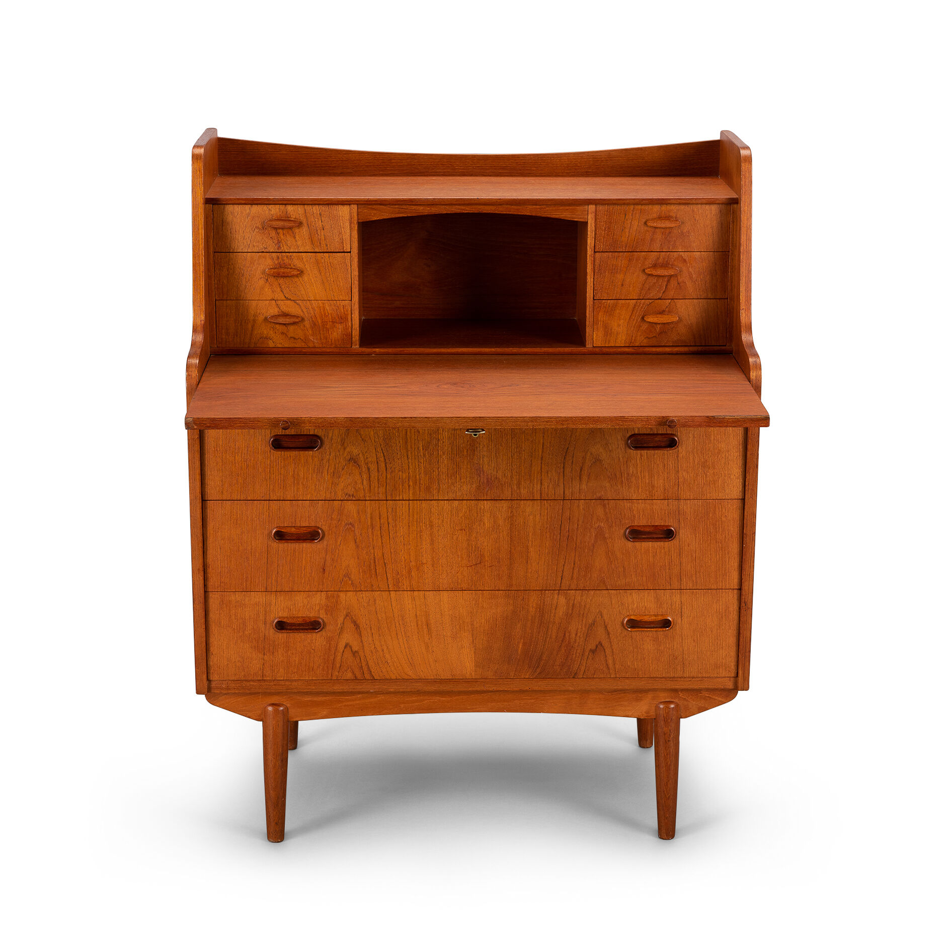 Mid-century danish teak secretaire from Storgaard Nielsens Møbelfabrik, 1960s