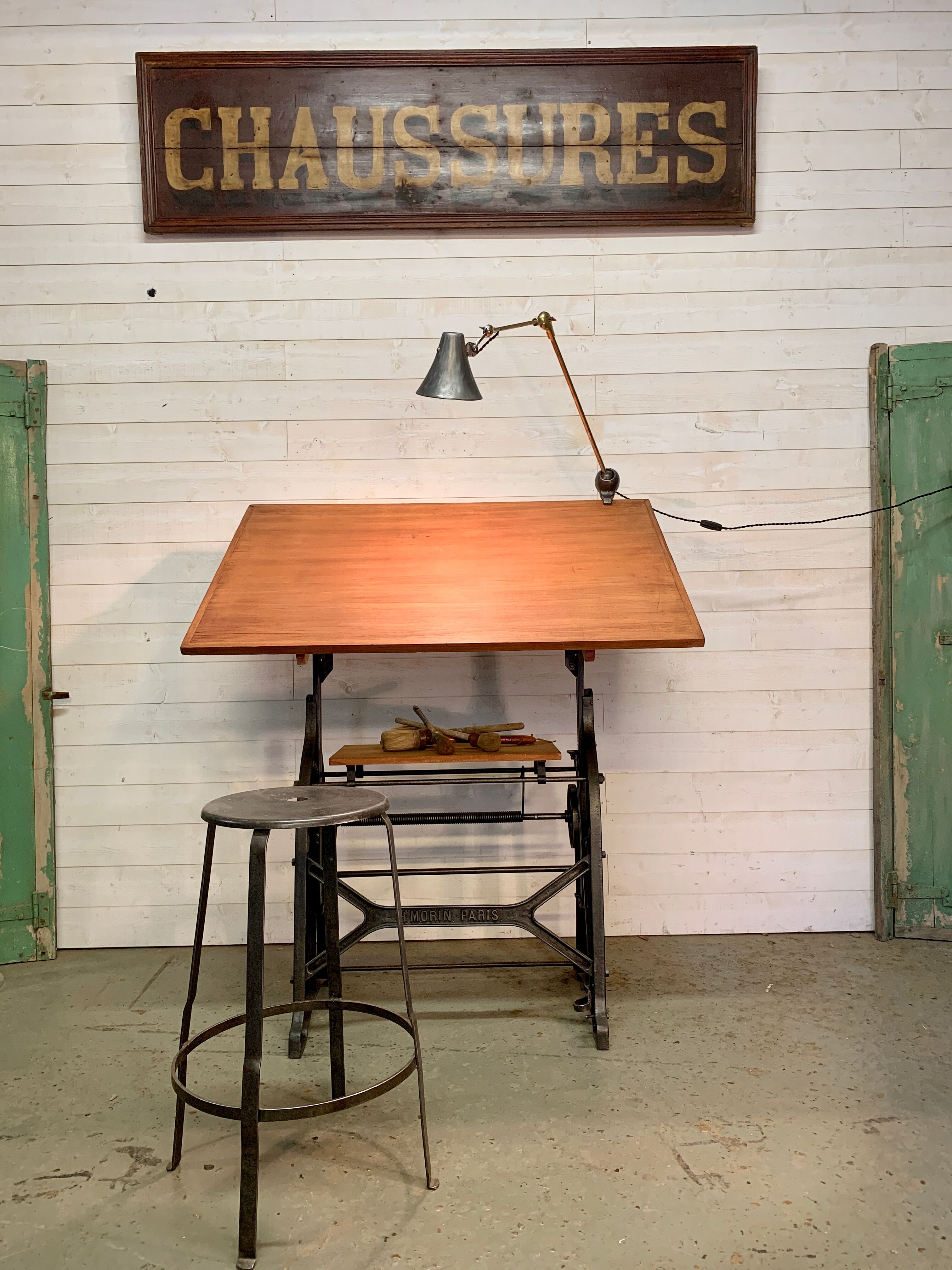 Drawing table Henri Morin