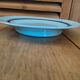 Dish Display blue porcelain cakes Sarreguemines