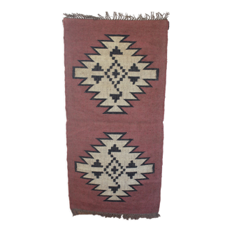 Wool handwoven kilim