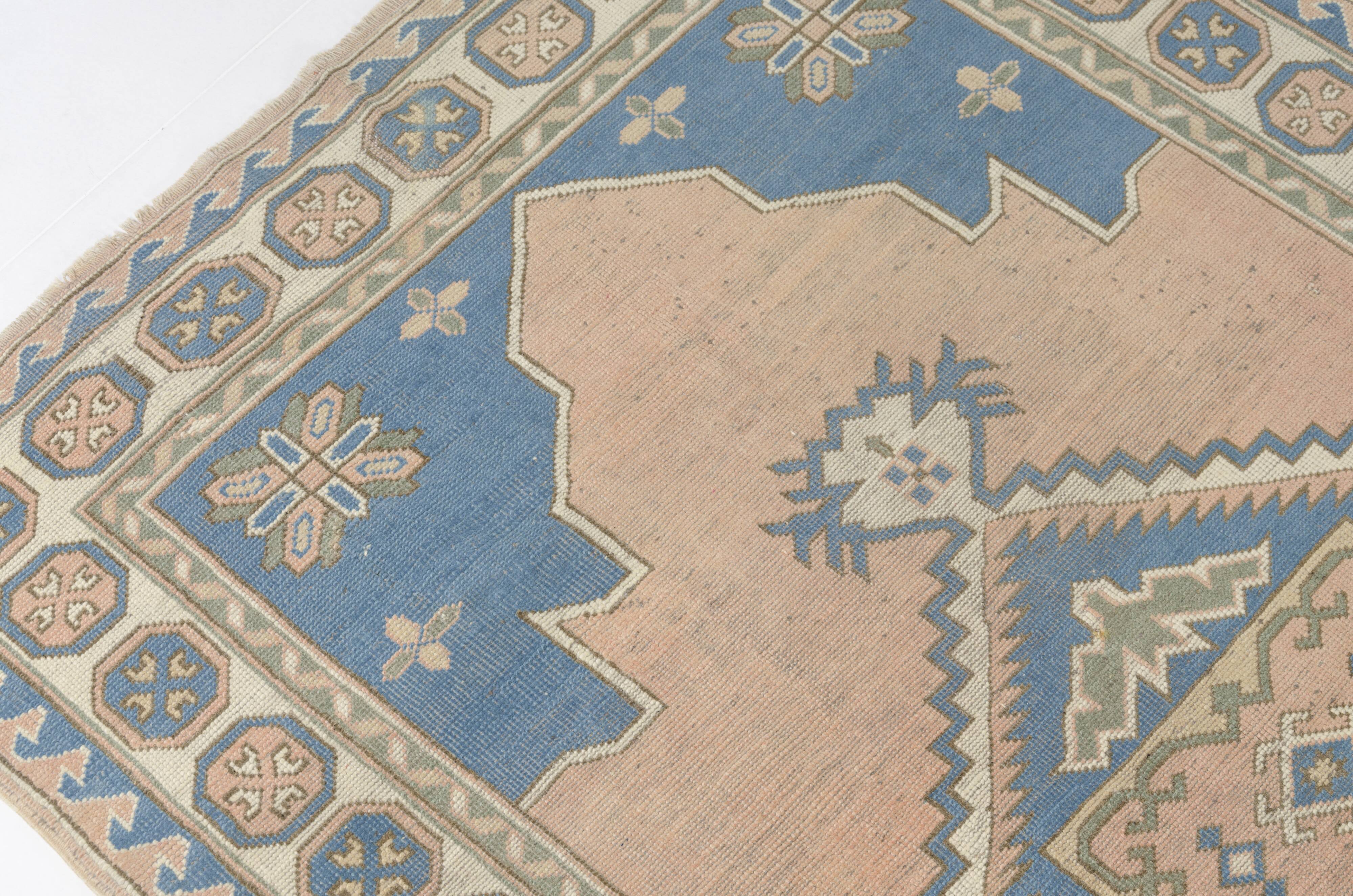 Geometric Anatolian Home Living Rug-3431