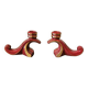 Pair of vintage candlesticks