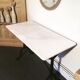 Marble bistro table