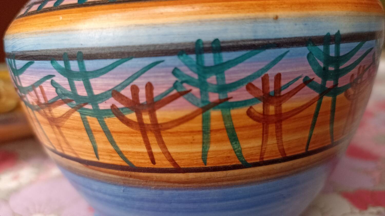 Tripod vase from the 50s - Saint Paul de Vence