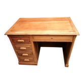 Bureau vintage en bois massif